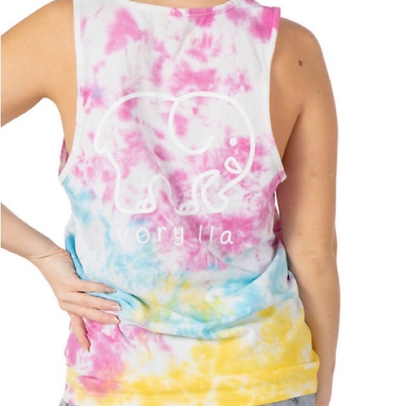 NWT - Ivory Ella Happy Tie-Dye Tank Top Woman's M - Picture 2 of 6